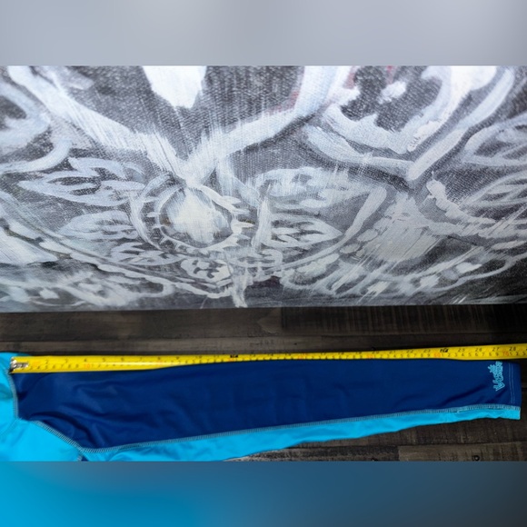 UV Skinz vibrant blue one-piece long sleeve swimsuit SZM - Picture 8 of 11